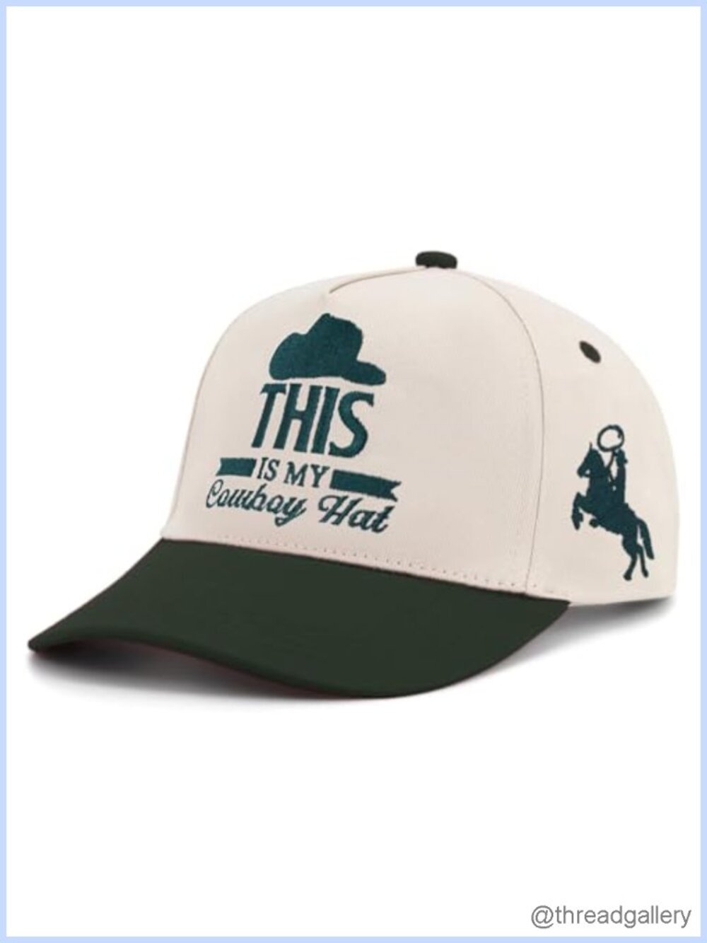 Embroidered Baseball Cap Adjustable Washed Cotton Funny Golf Hat Unisex